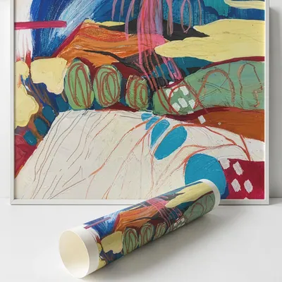 Photo 7 of 10 — Abstract Landscape No. 1 — Giclée Print