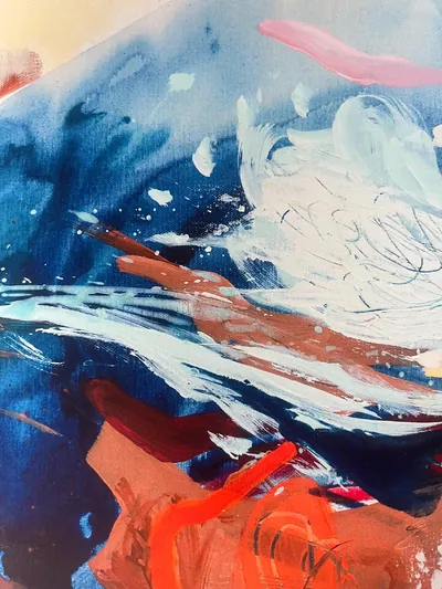 Photo 5 of 10 — Abstract Ocean Diptych — Giclée Print