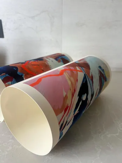 Photo 8 of 10 — Abstract Ocean Diptych — Giclée Print