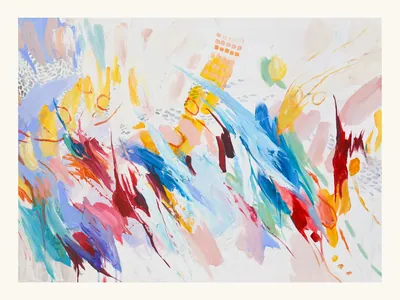 Photo 2 of 10 — Colourful Abstract — Giclée Print