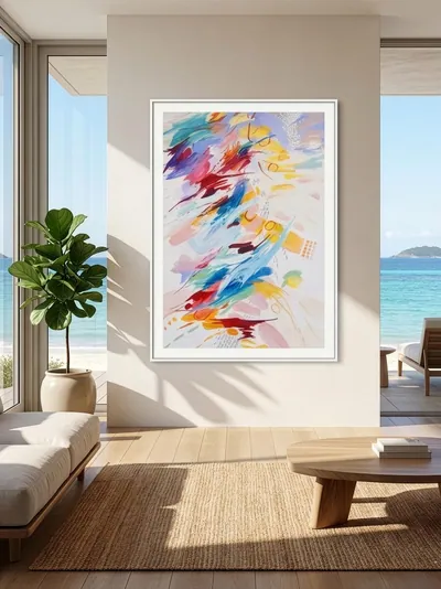 Photo 7 of 10 — Colourful Abstract — Giclée Print