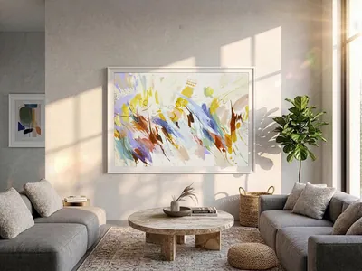 Photo 8 of 10 — Colourful Abstract — Giclée Print