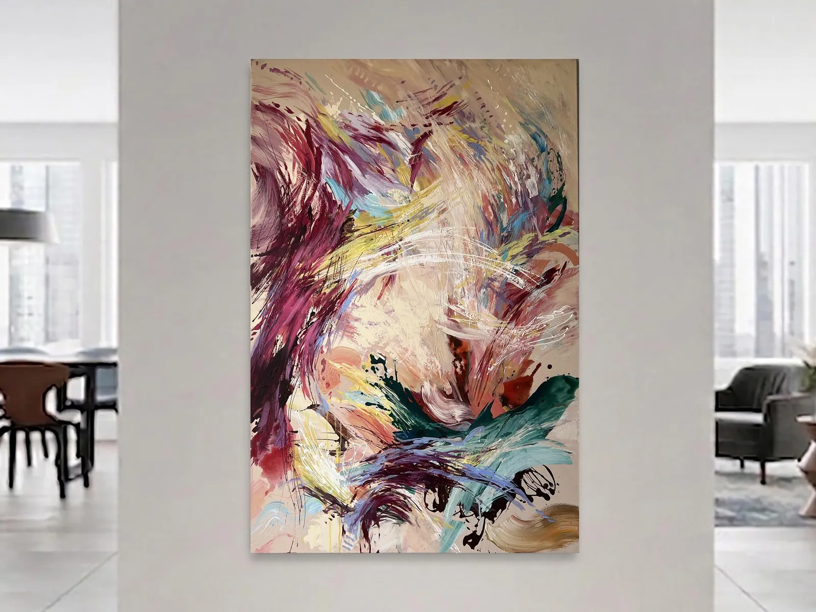 Floating Silence — Original painting