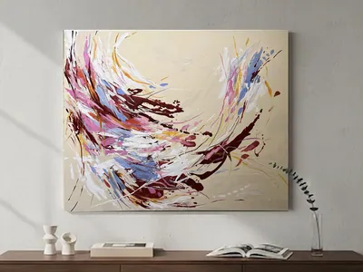Fragments of Movement — Original painting