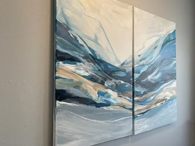 Photo 4 of 10 — Mountain Landscape Diptych