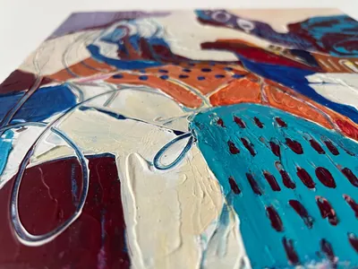 Photo 6 of 10 — Turquoise Abstract