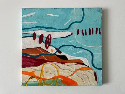Whisper of the Coastal Wind — Original painting
